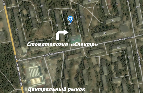 Карта проезда к стоматологии